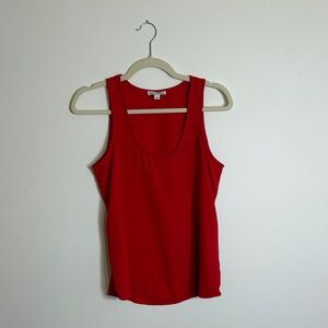 J.Crew Factory Red Sleeveless Women's Top